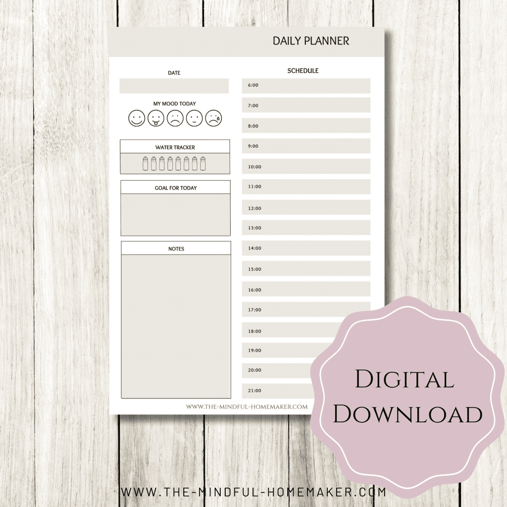 Daily planner pdf