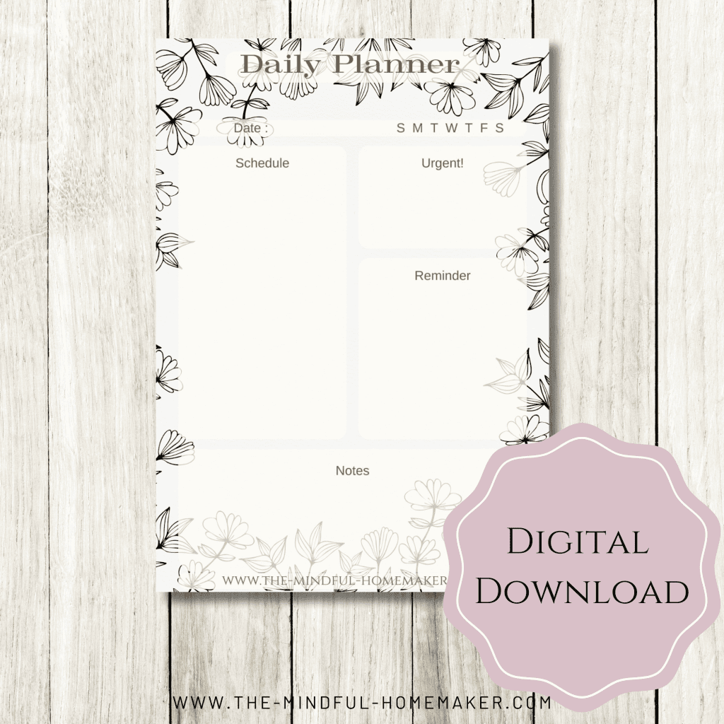 Free planner printable