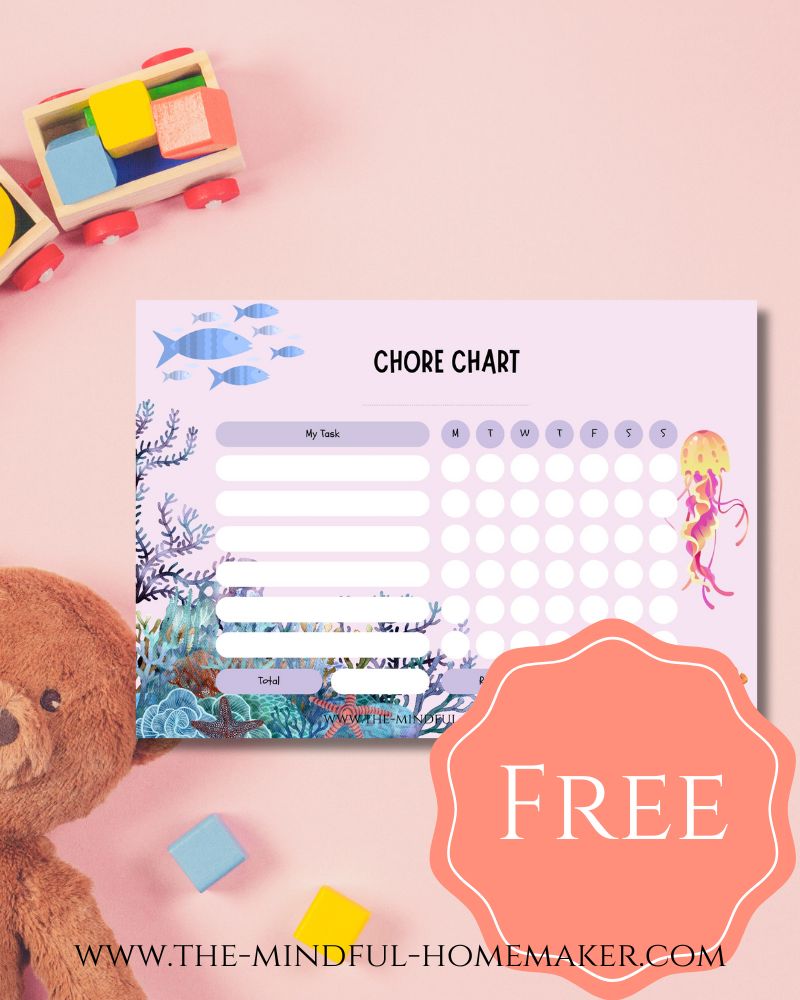 6 Reasons You Need a Kids Chore Chart after school responsibility chart