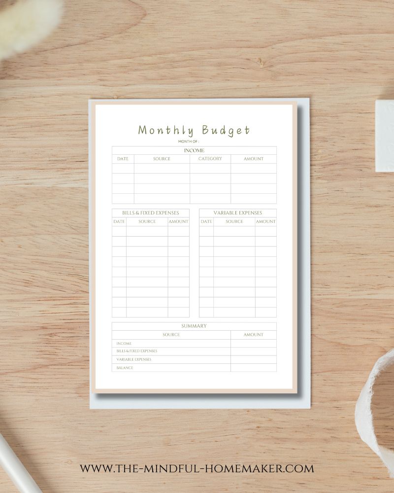 Budget Tracker budget planner
