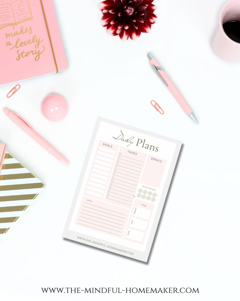 daily list template