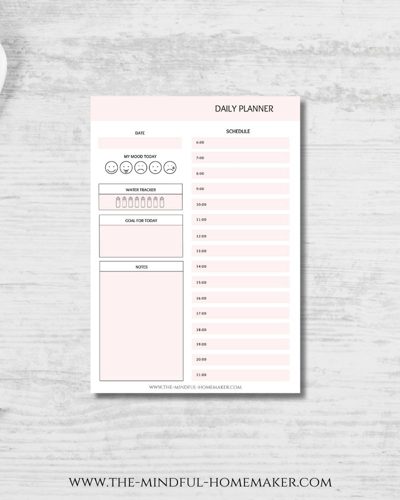 daily planner journal