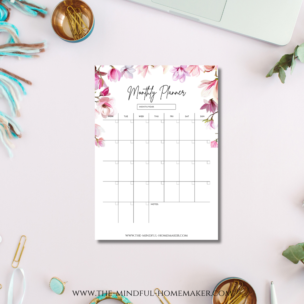 monthly planner for weddings
