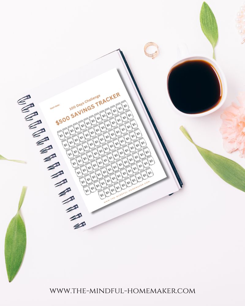 Savings Tracker monthly savings tracker printable pdf