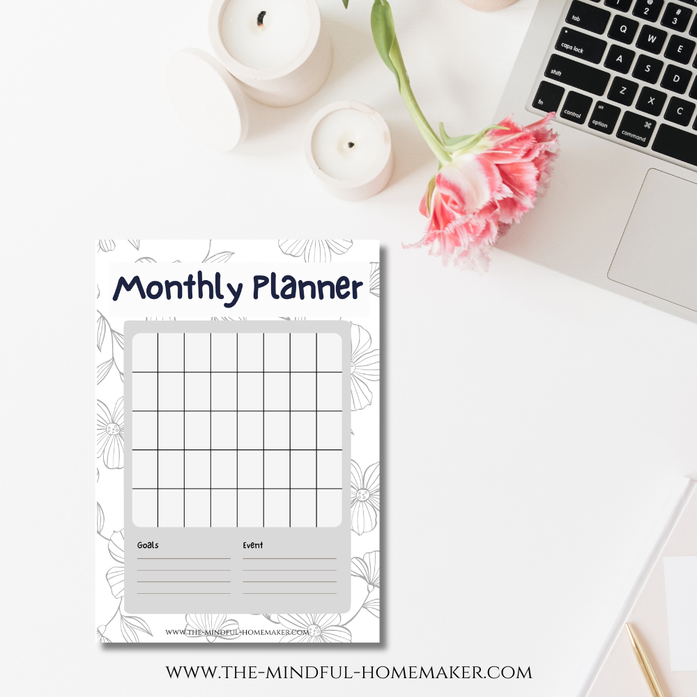monthly time management sheet
