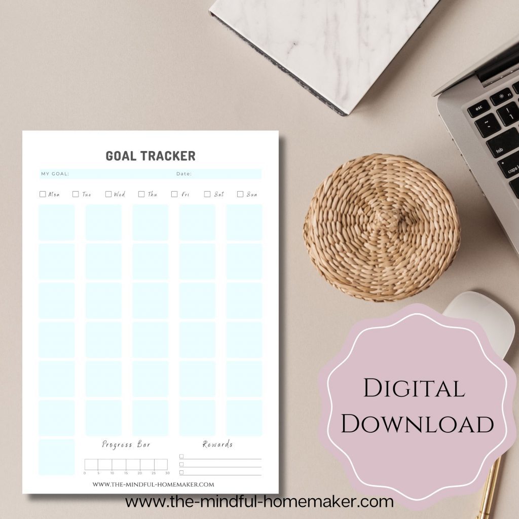 Productive Goal Tracker printable GPA goal tracker free
