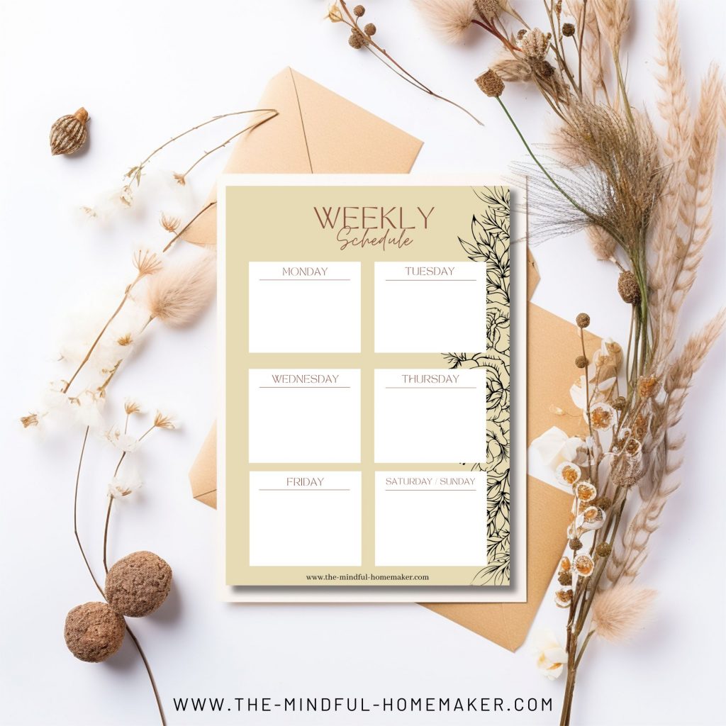 printable digital art project planner weekly