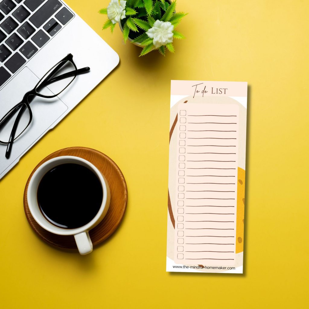 Free printable to do list to do list for a productive day