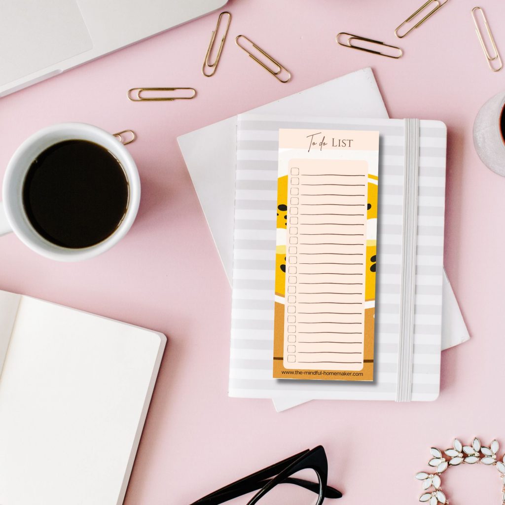 daily to do list ideas planner page