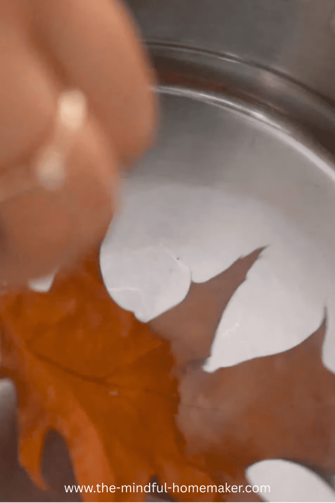easy-to-make Autumn leaf garland Autumn Leaf garland outdoor