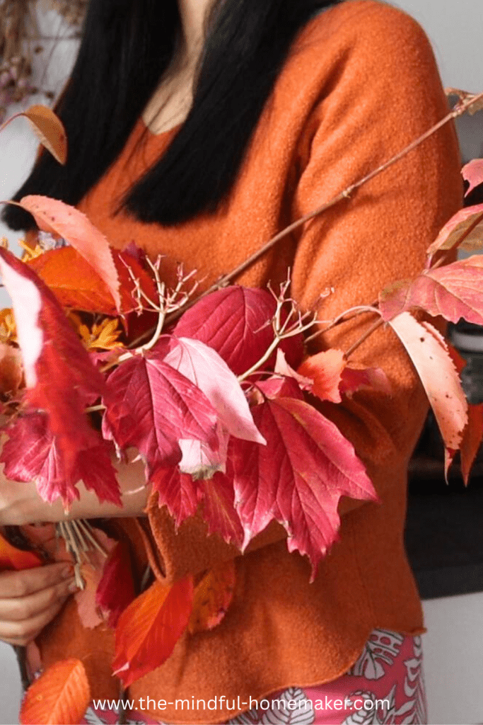 easy-to-make Autumn leaf garland Autumn Leaf garland the range