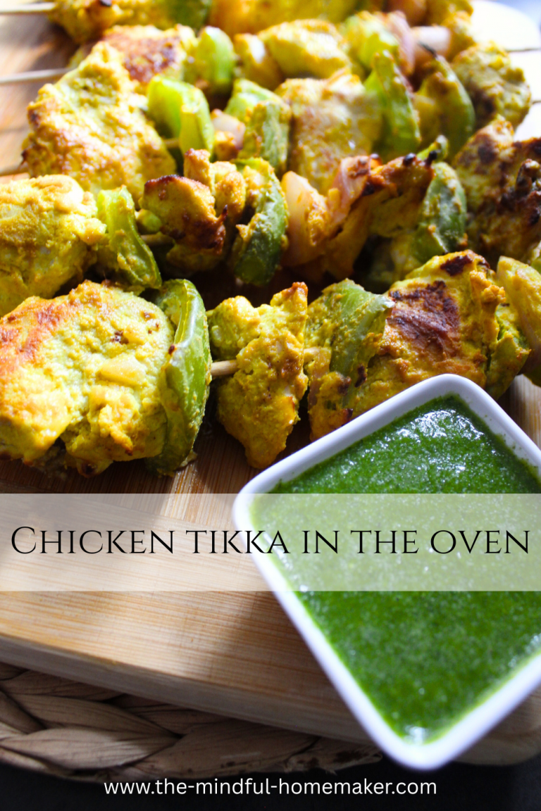 Chicken Tikka in the oven