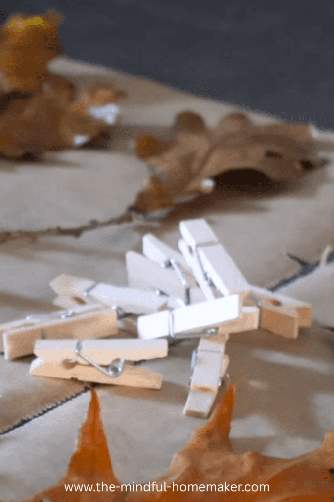 easy-to-make Autumn leaf garland DIY Leaf garland real leaves