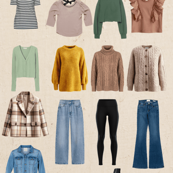 Fall Mom capsule wardrobe
