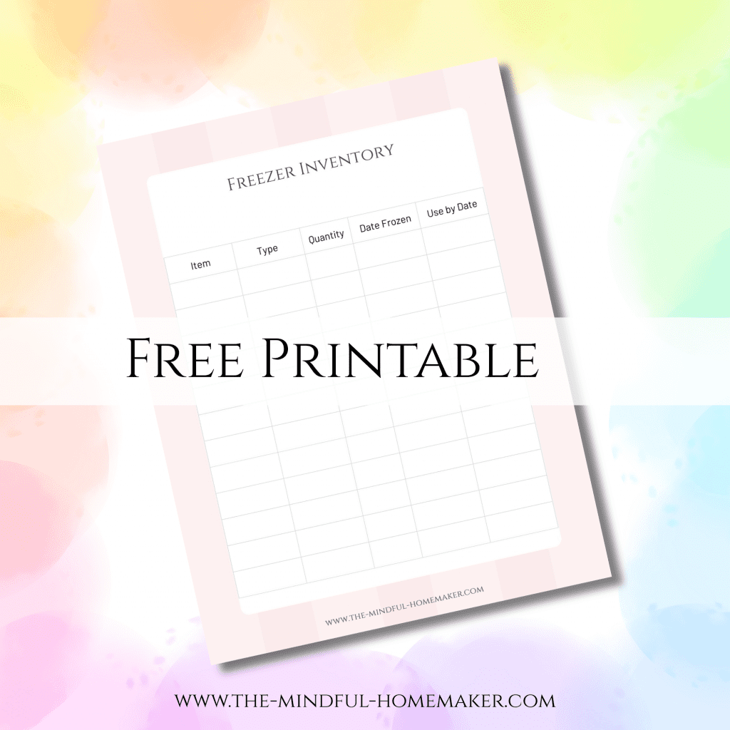 indian freezer inventory