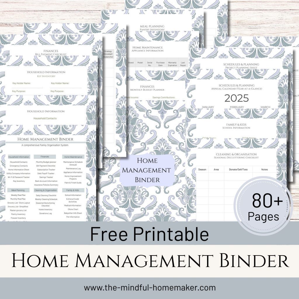 Home Management Binder