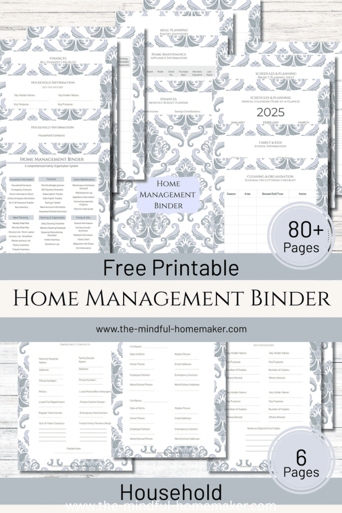 Home Management Binder pdf