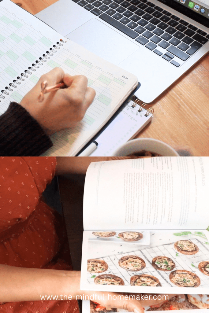 Meal planning for the week