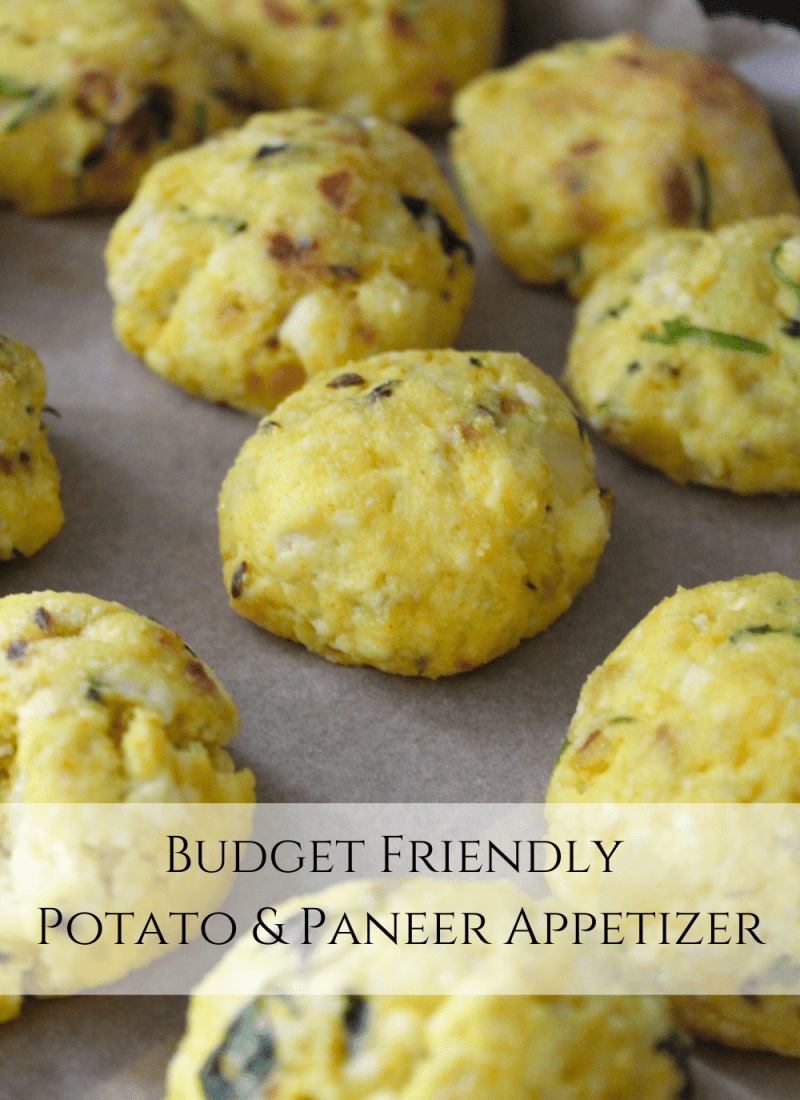 Budget friendly Paneer Potato Bites
