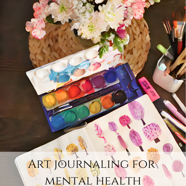 art journaling for mental health