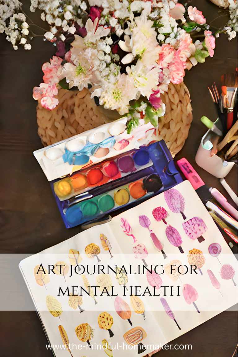 art journaling for mental health