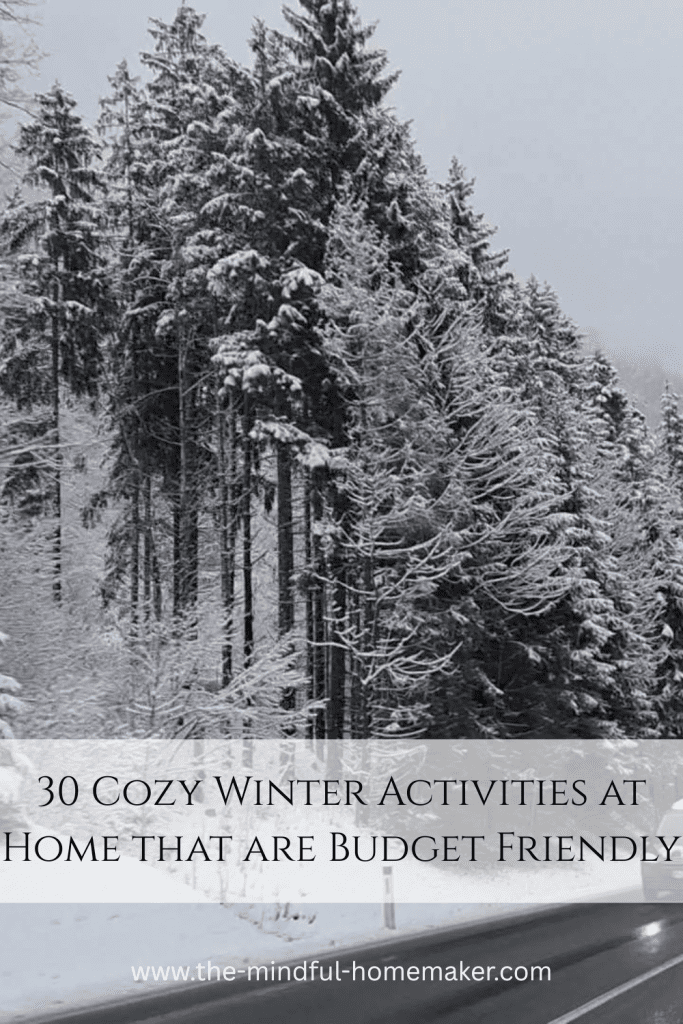 mom favourites cozy winter activities