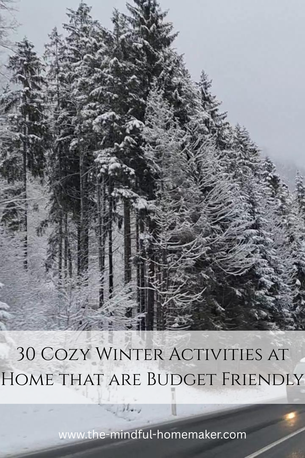 cozy winter activities