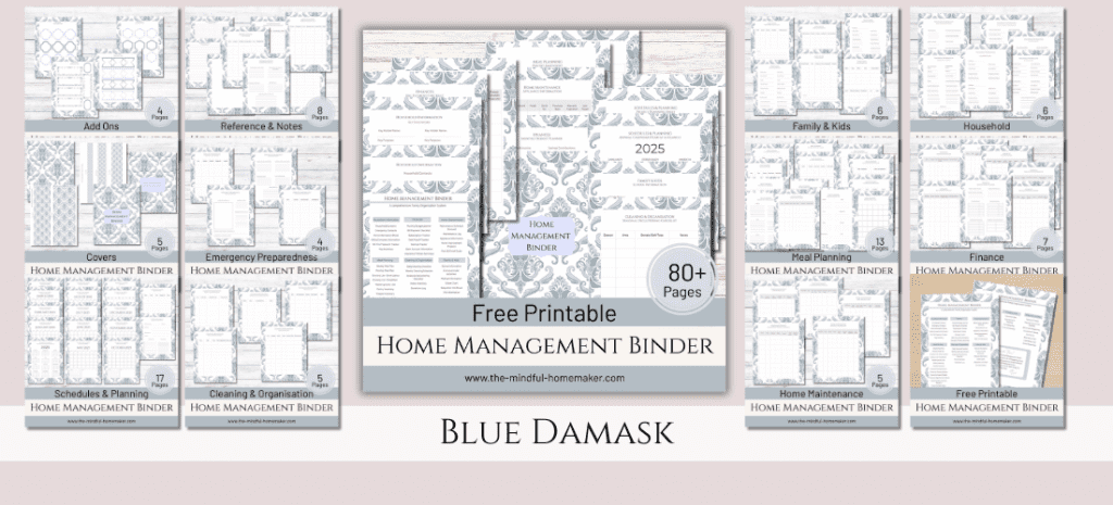 home management binder 