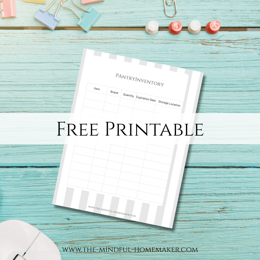 pantry organisation containers