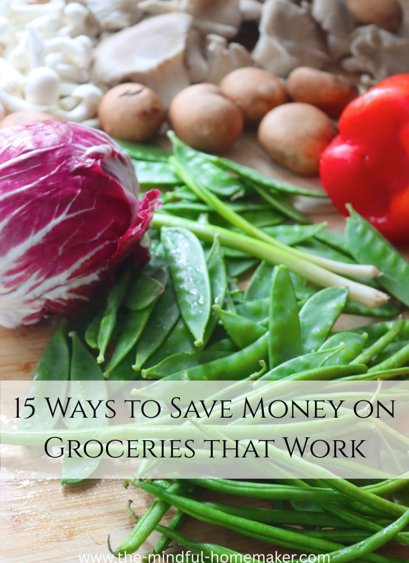 15 Ways to Save Money on Groceries that Work