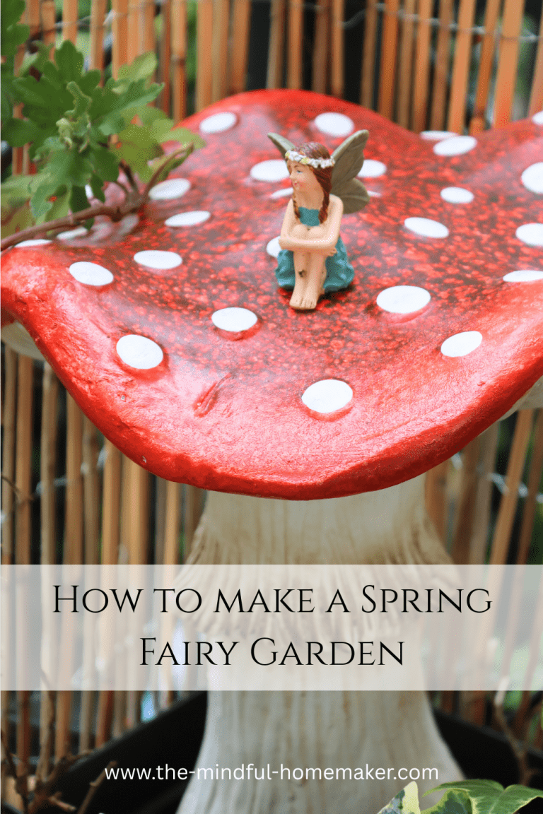spring fairy garden