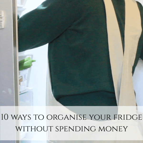 organise your fridge