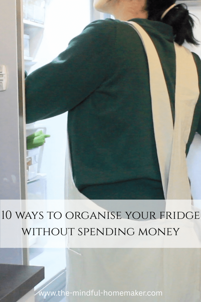 organise your fridge