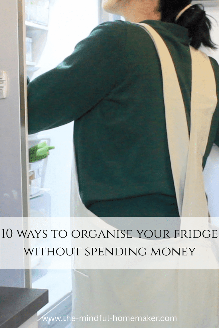 organise your fridge