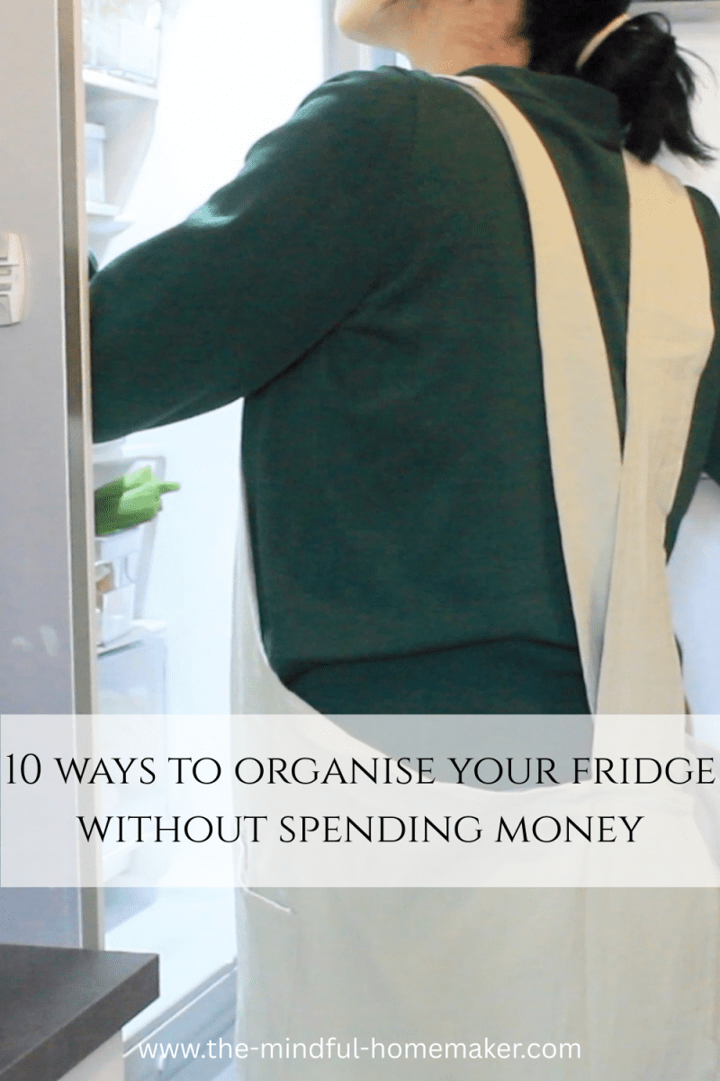 organise your fridge