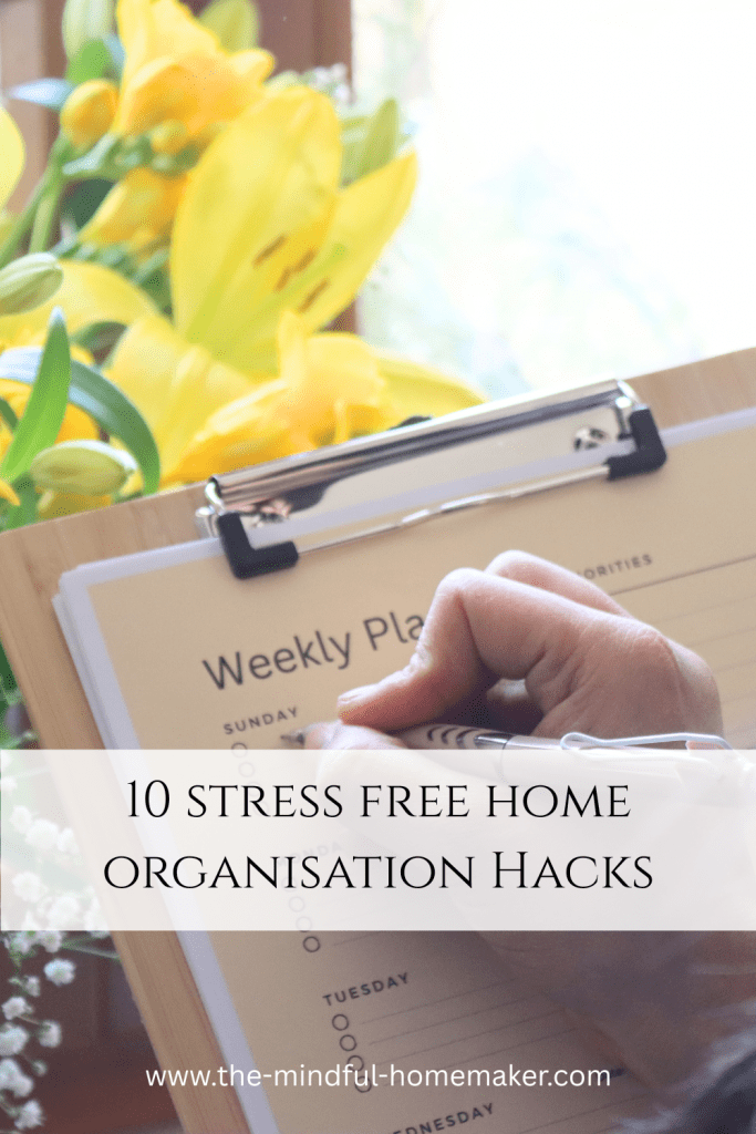 home organisation courses