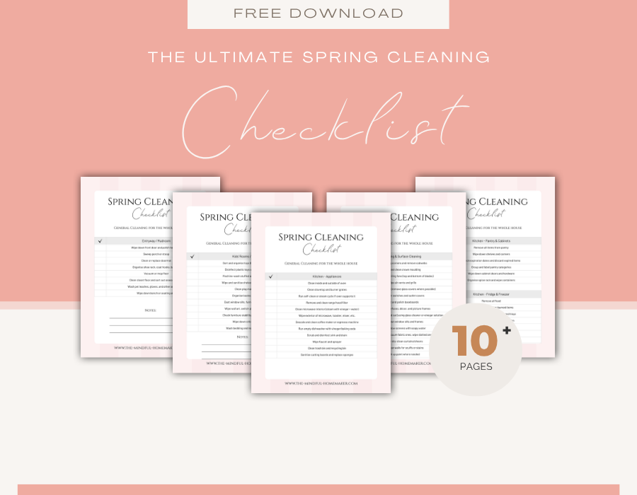 Spring Cleaning Checklist spring cleaning checklist excel