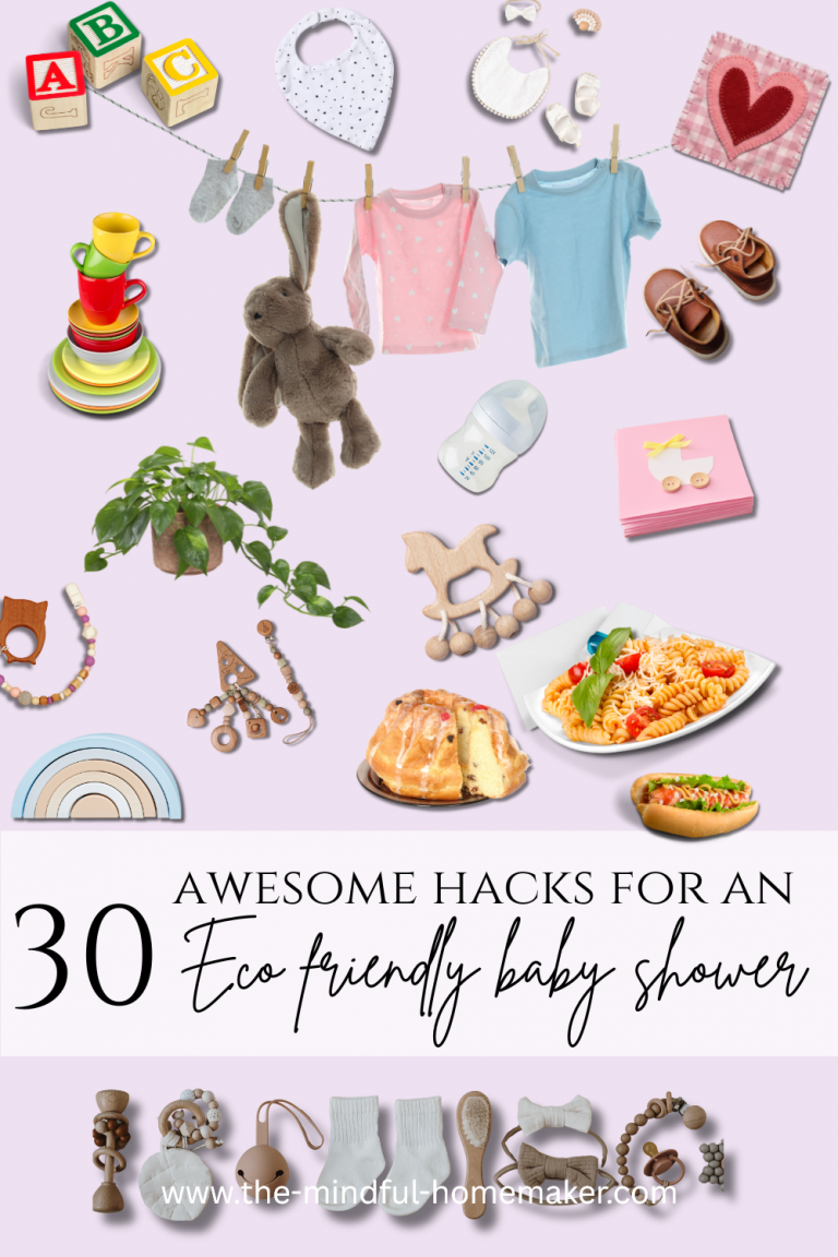 eco friendly baby shower