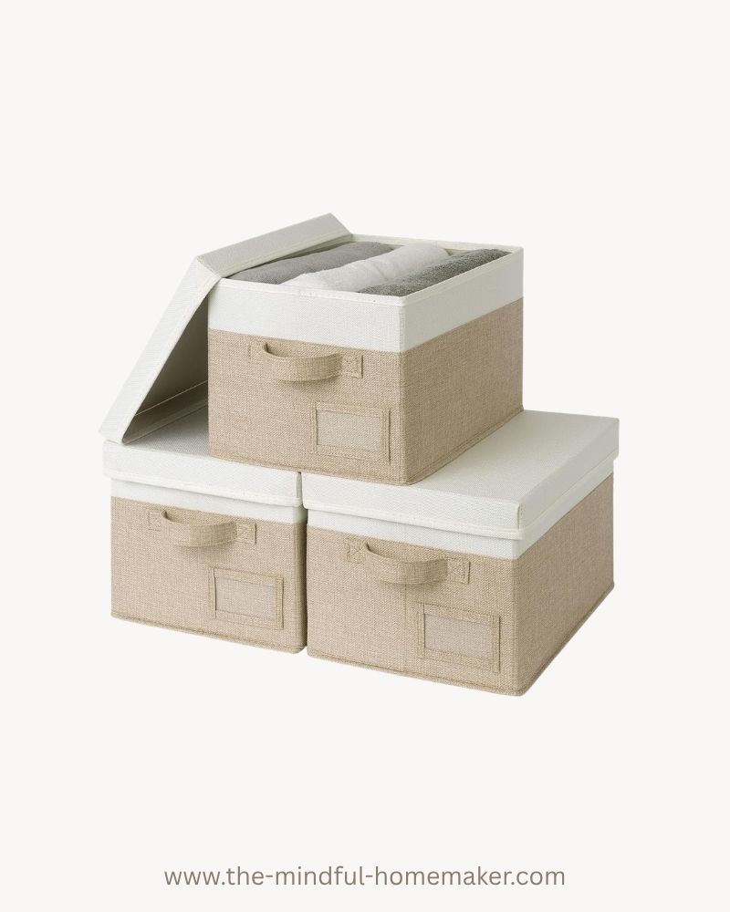 lidded boxes