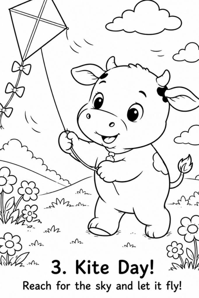 Cow colouring
