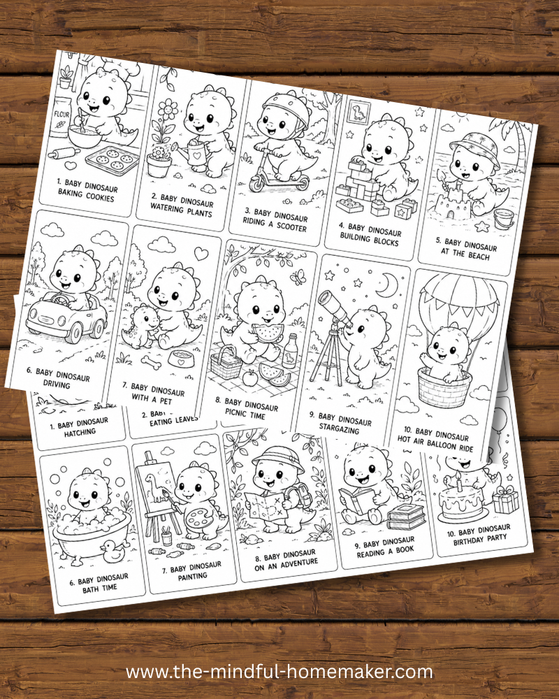 Colouring pages for kids Dinosaur colouring pages