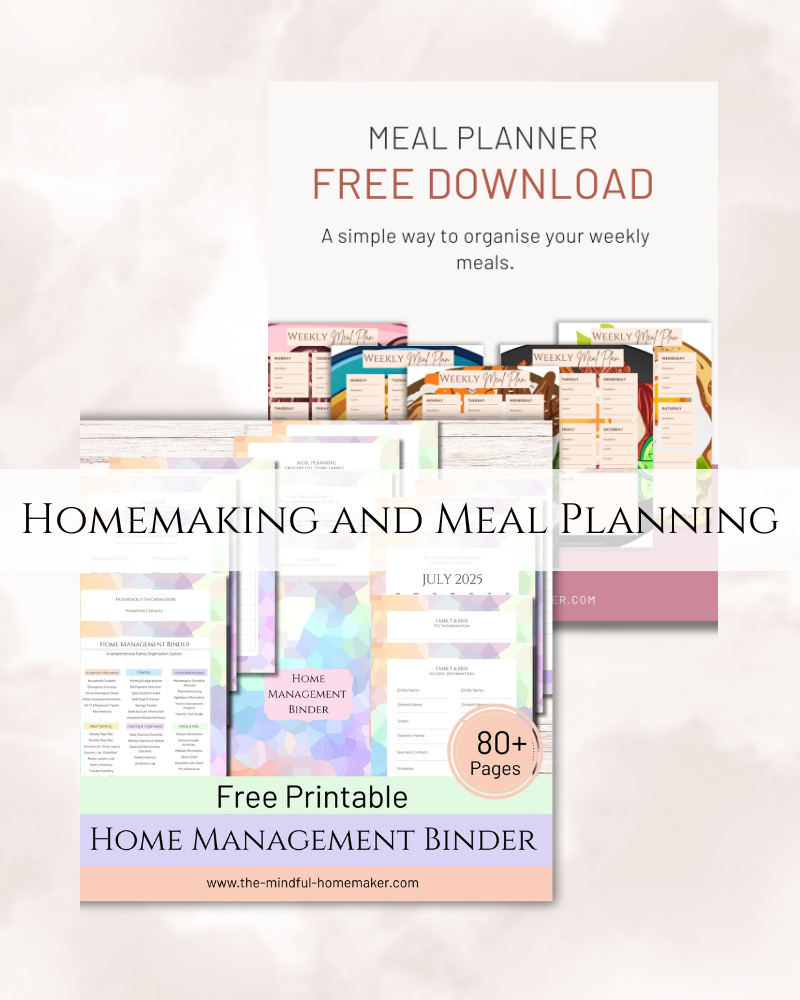 Homemaking and Meal Planning