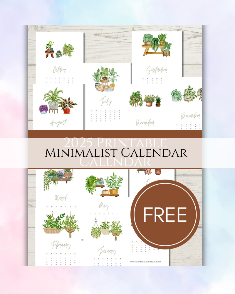Minimalist Calendar 2026