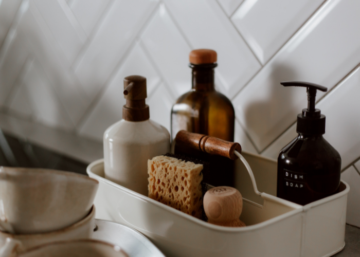 Recommendations page cleaning supplies