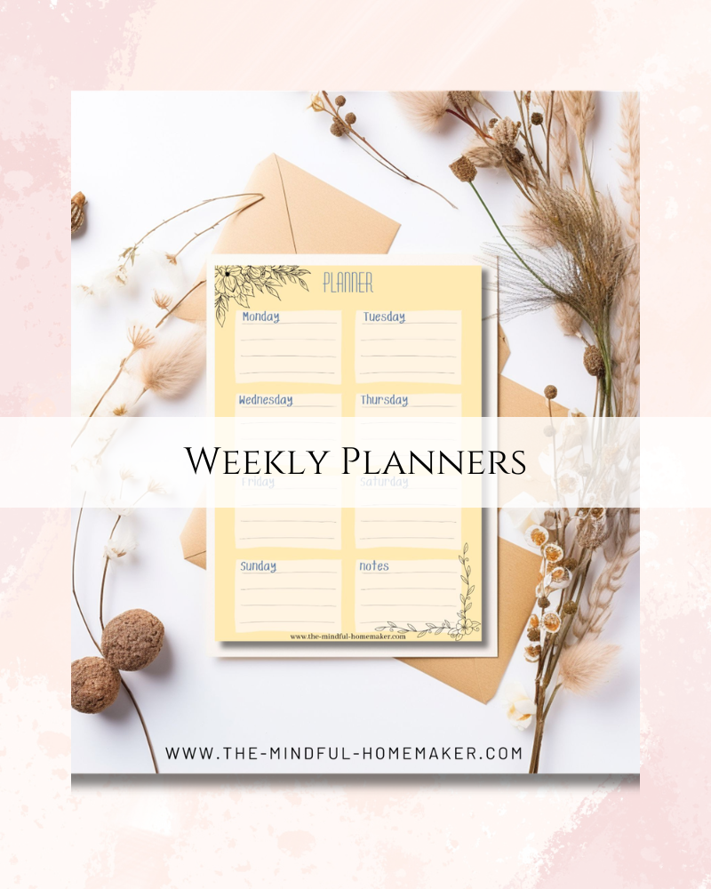 Weekly Planners