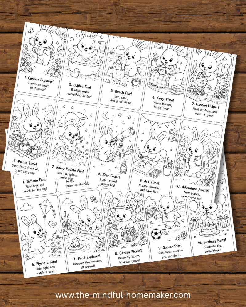 Colouring pages for kids bunny colouring pages