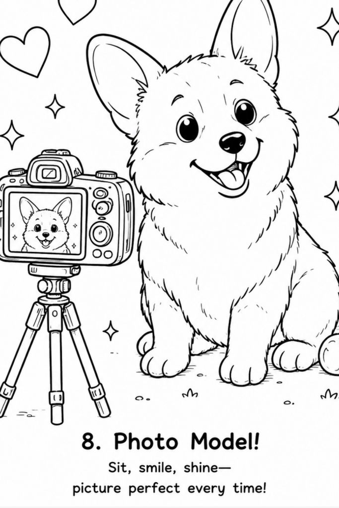 Corgi colouring pages colouring pages kids free