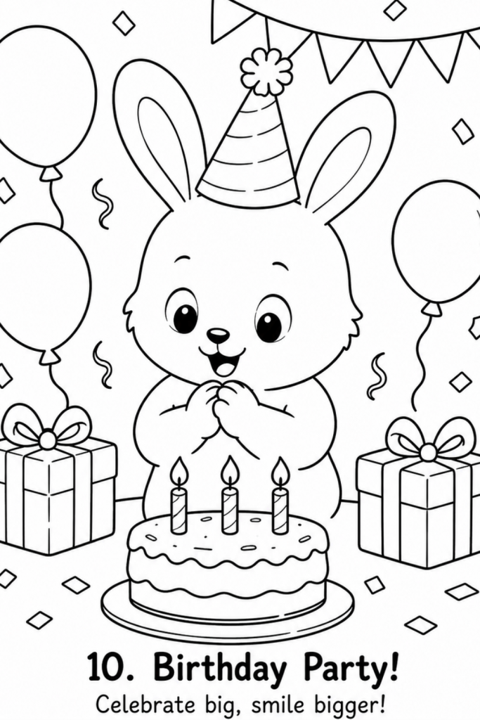 colouring pages kids fun