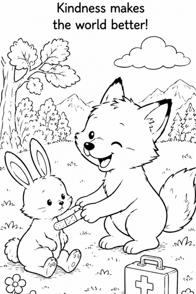 fox colouring pages colouring pages kids printable