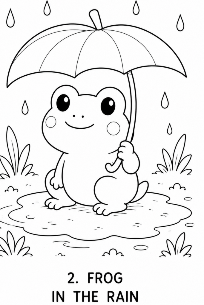 colouring pages kids summer